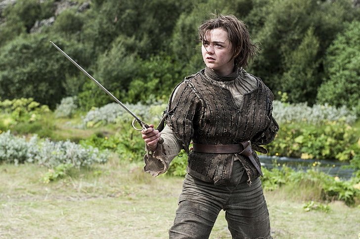 What is the name of Arya Stark's sword?